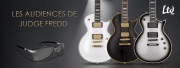 3 guitares LTD série EC1000 Deluxe au banc d'essai